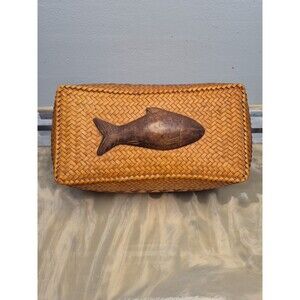 Vintage Pacific Rim Basket Indonesia Ifugao Basket Container From The Phillipine